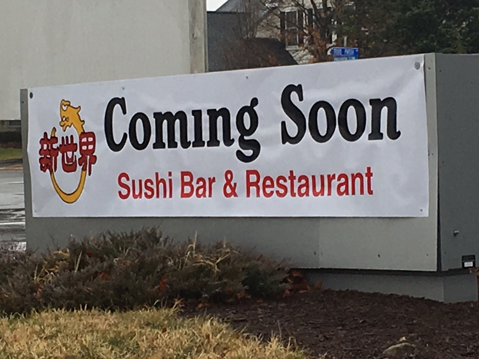 SUSHI BAR SIGN DRAWING ATTENTION IN BROADLANDS The Burn