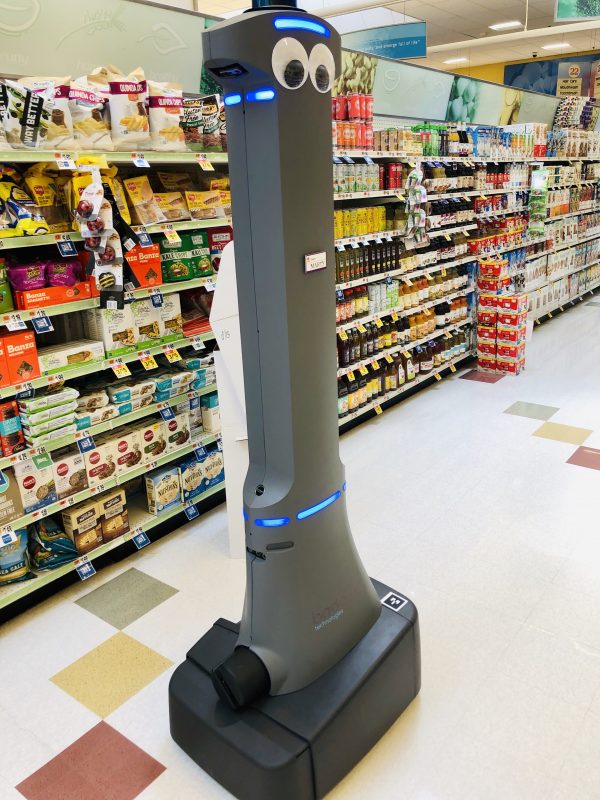 Marty the Robot Debuts in Ashburn The Burn