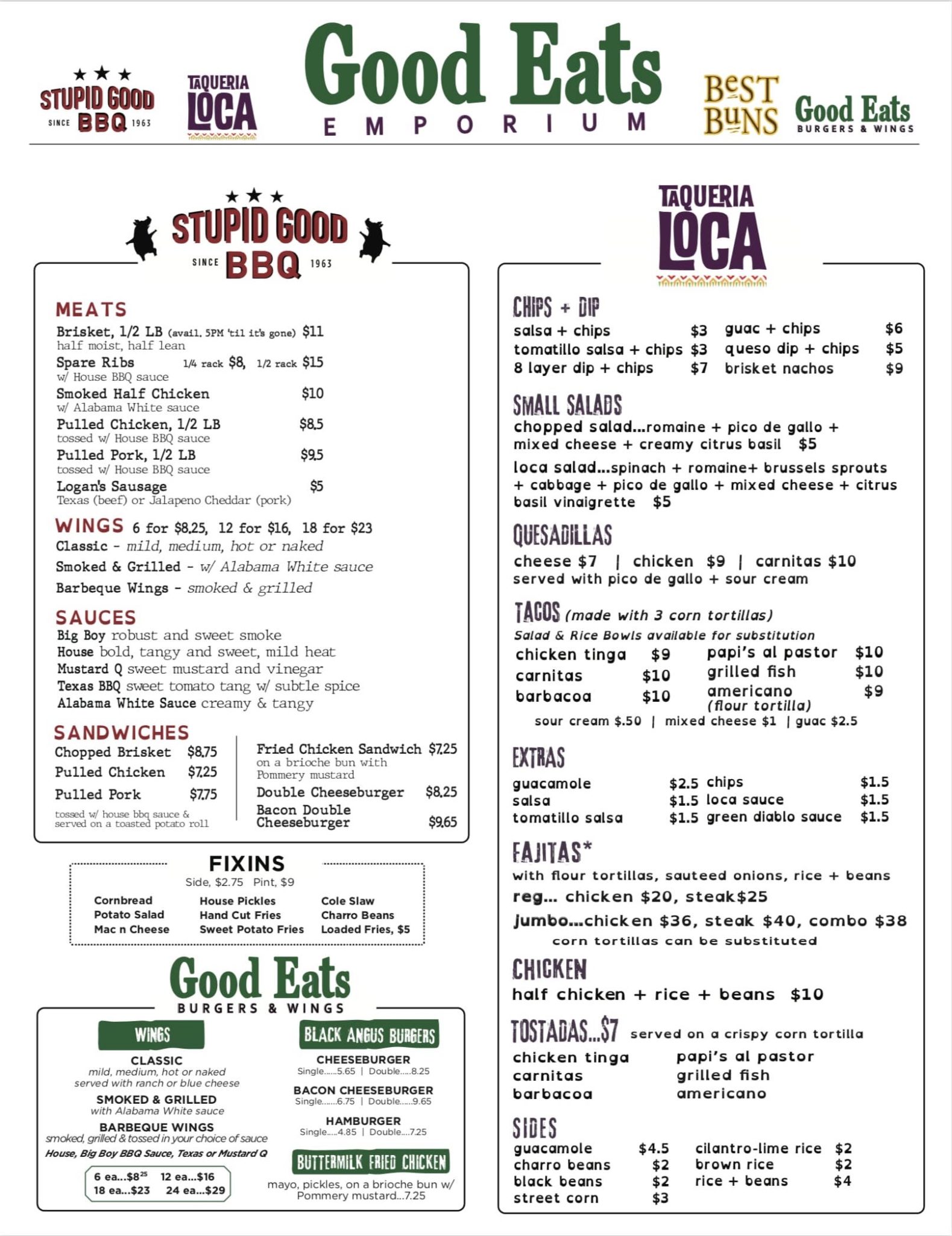 Good Eats Emporium opens Thursday with four restaurants in one The Burn