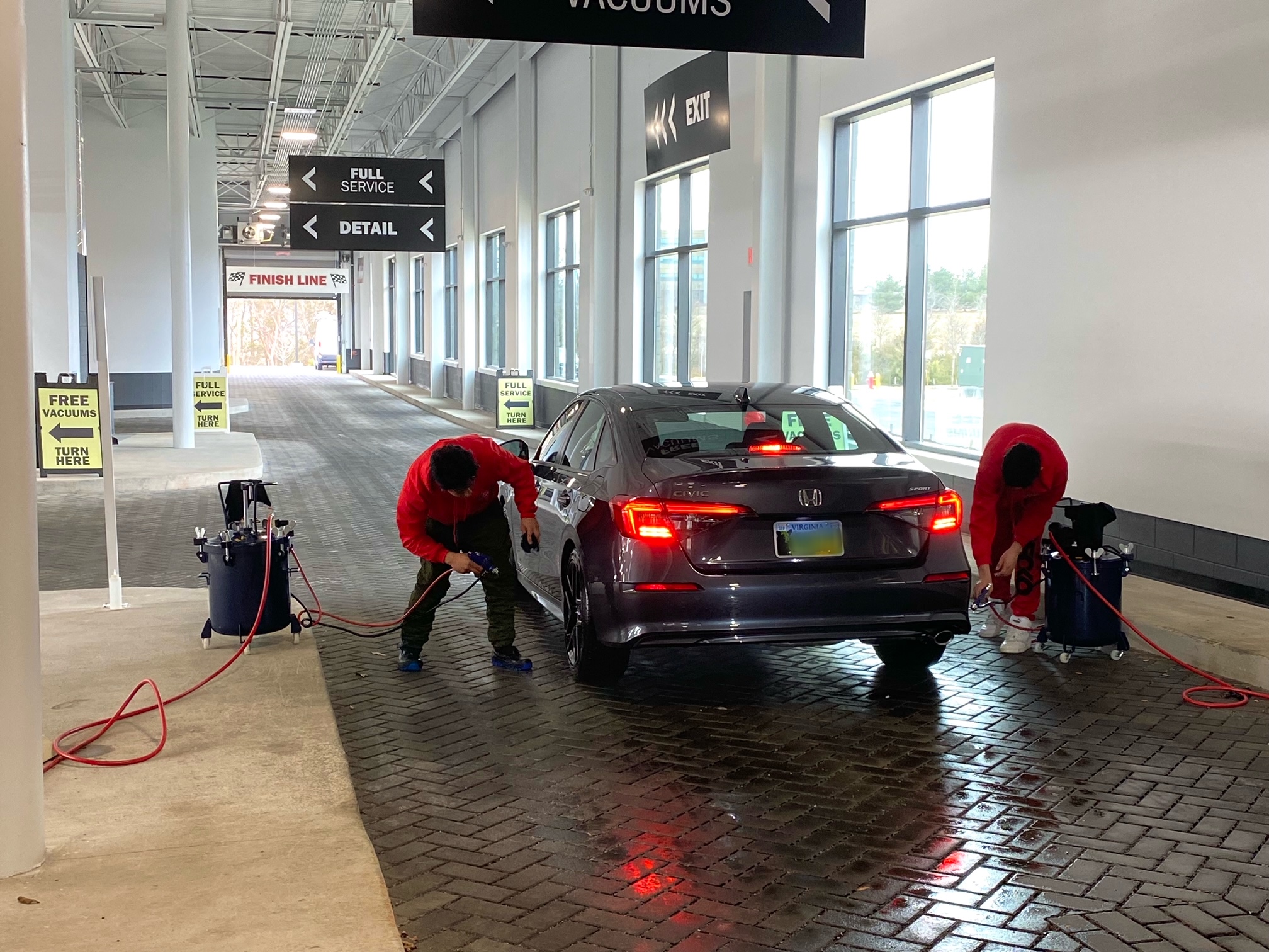 Inside the huge new Flagship Carwash in Ashburn - The Burn