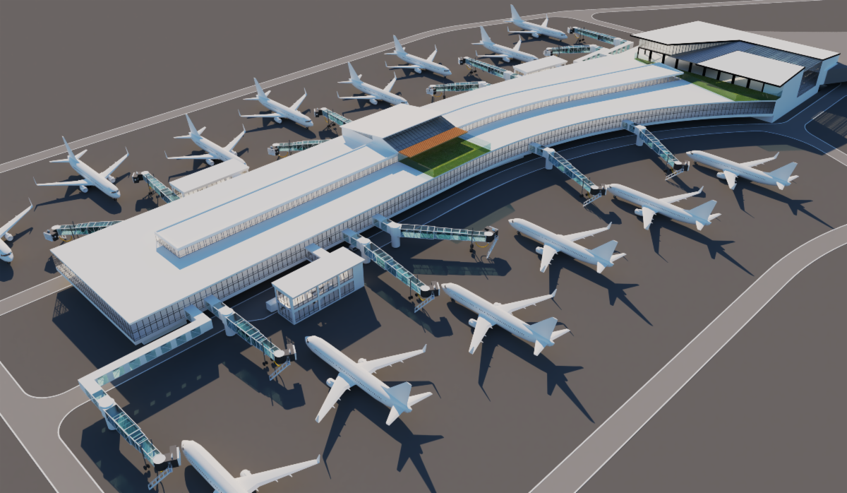 New terminal proposed for Dulles International Airport The Burn