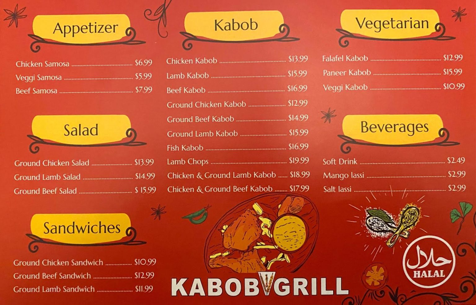 New kabob restaurant opens in Dulles Landing The Burn