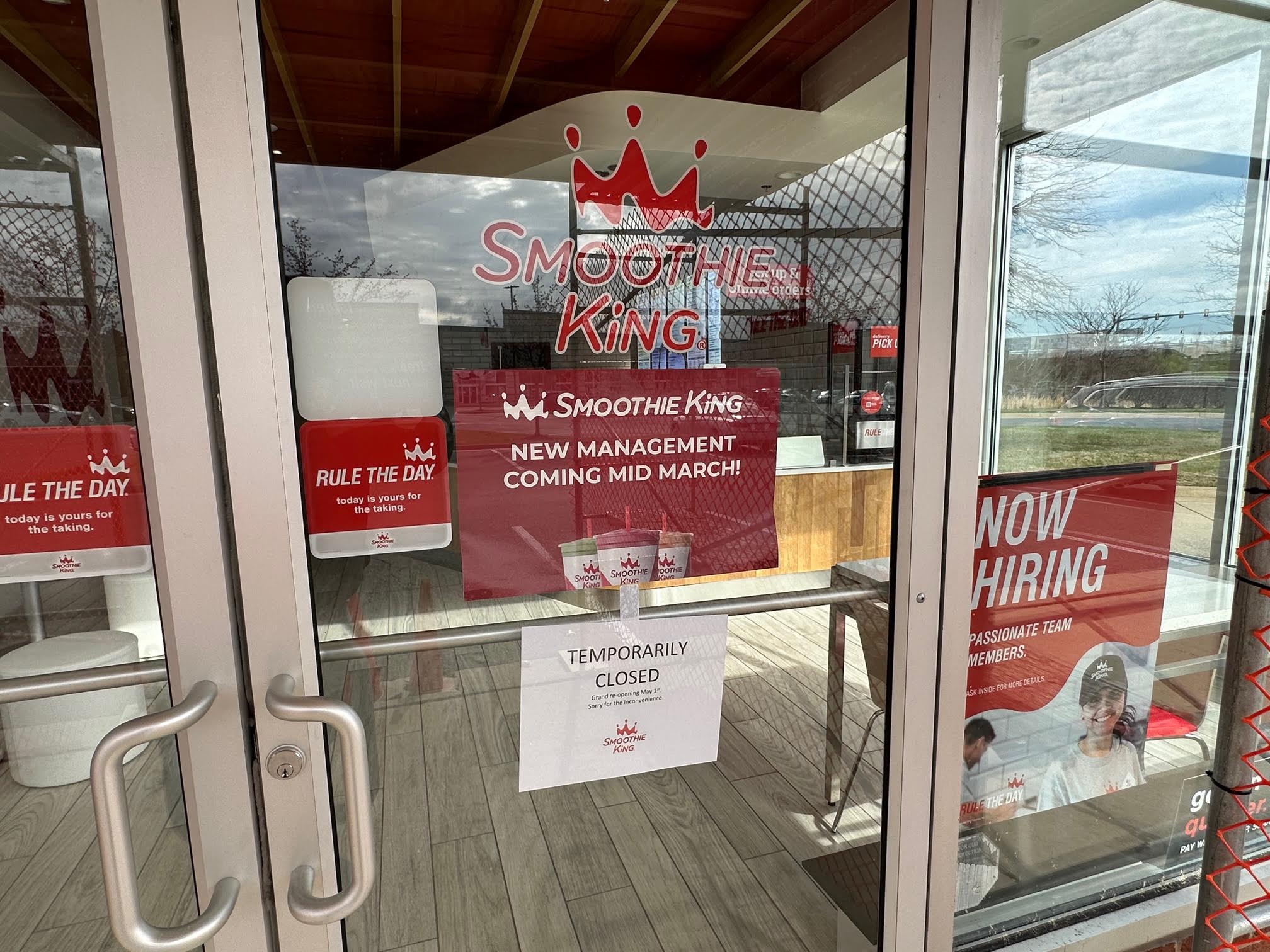 Troubled Smoothie King in Ashburn temporarily closed The Burn