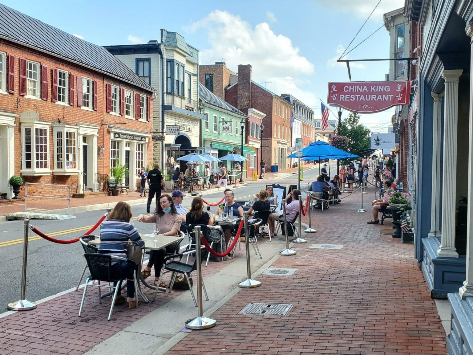 Sidewalk dining returns to downtown Leesburg next week The Burn