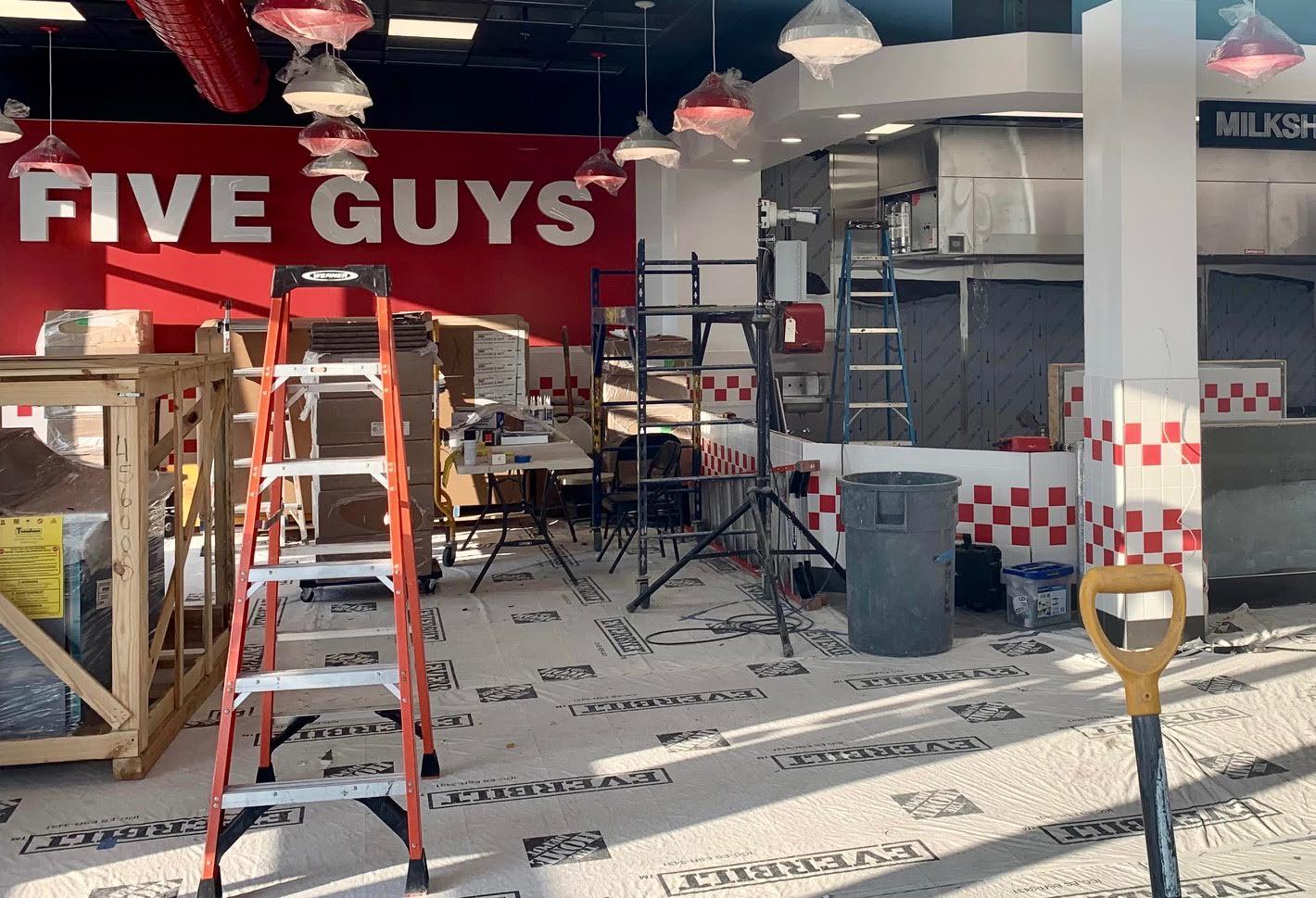 New Five Guys in Leesburg moves closer to opening day The Burn