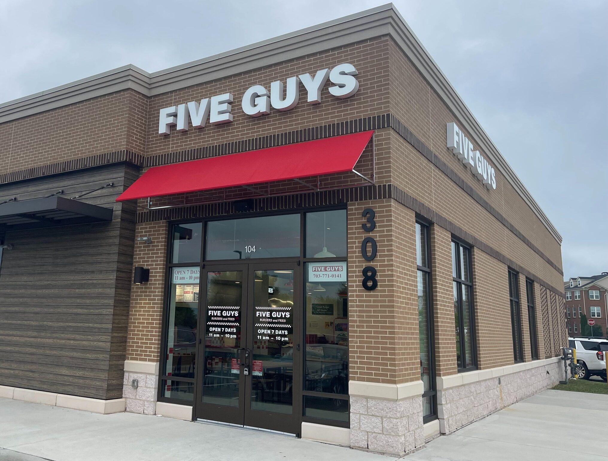 New Five Guys restaurant opens in Leesburg The Burn