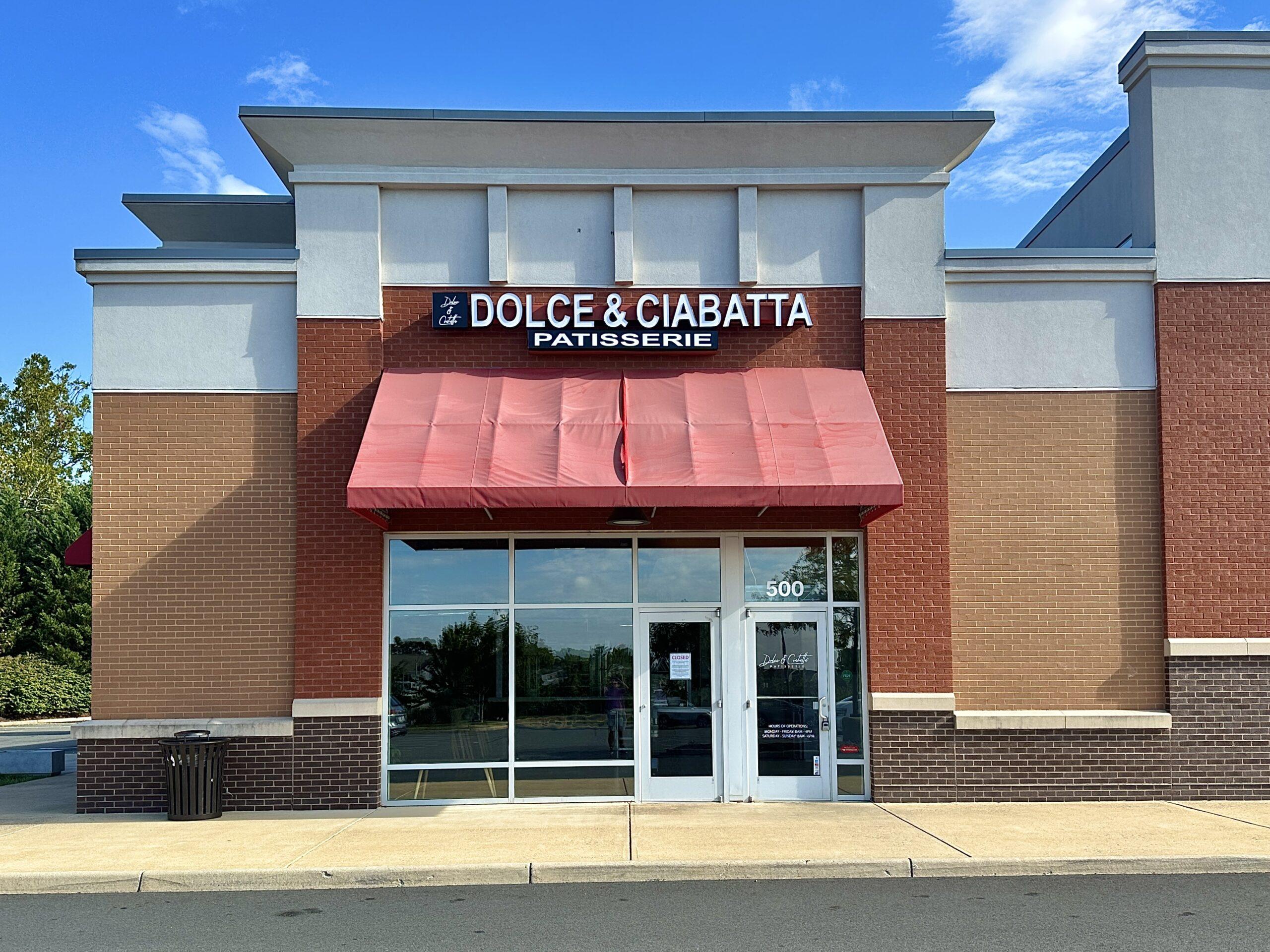Leesburg's Dolce & Ciabatta abruptly shutters Fort Evans Road location