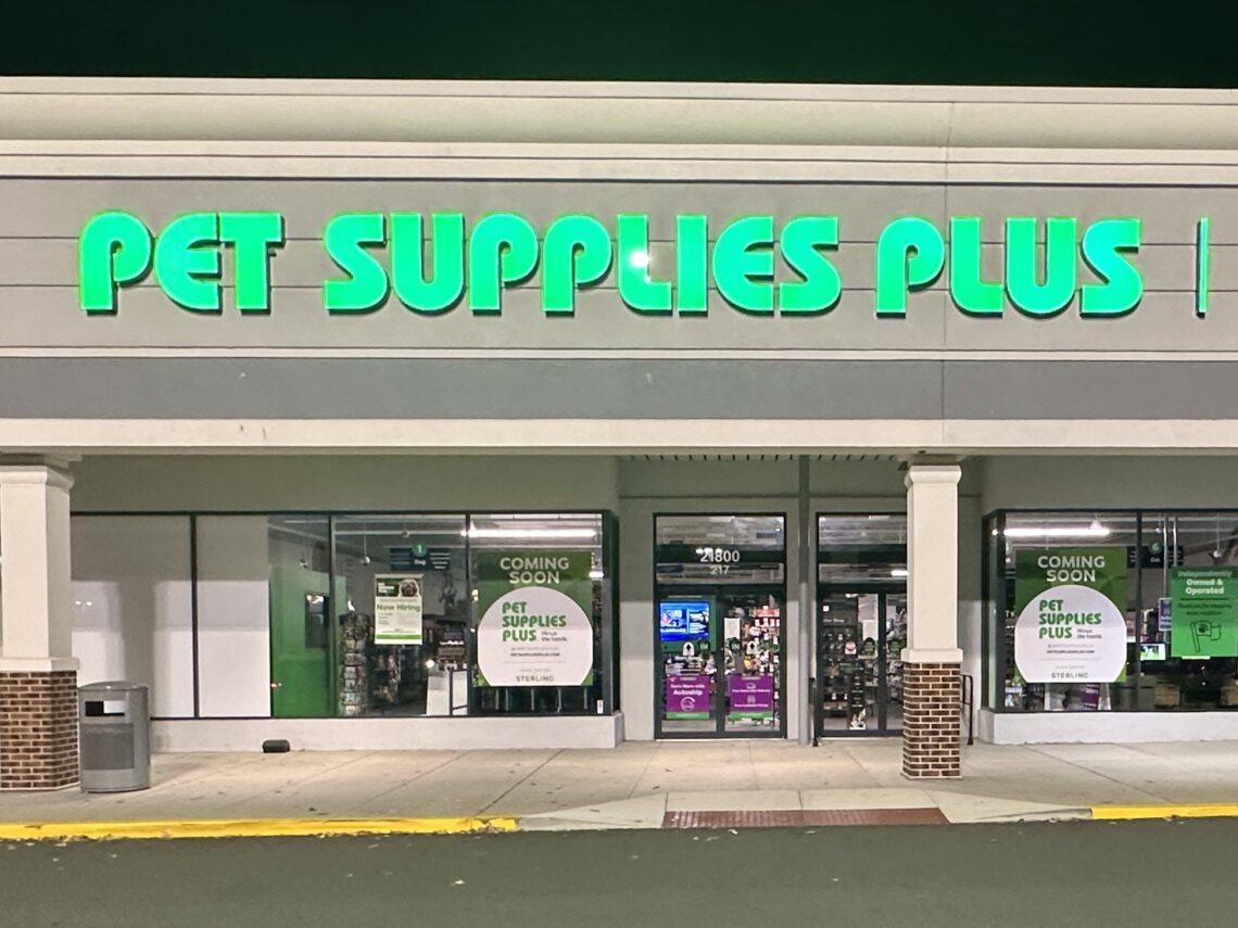Large new pet supplies store announces opening date in Sterling The Burn