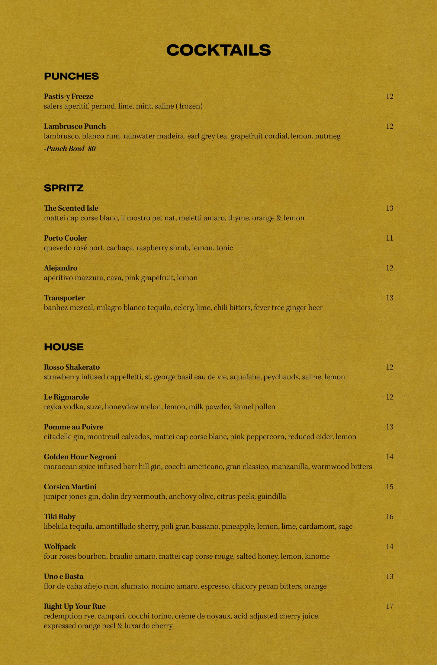 First look at possible menu at Reston’s Corsica Wine Bar The Burn